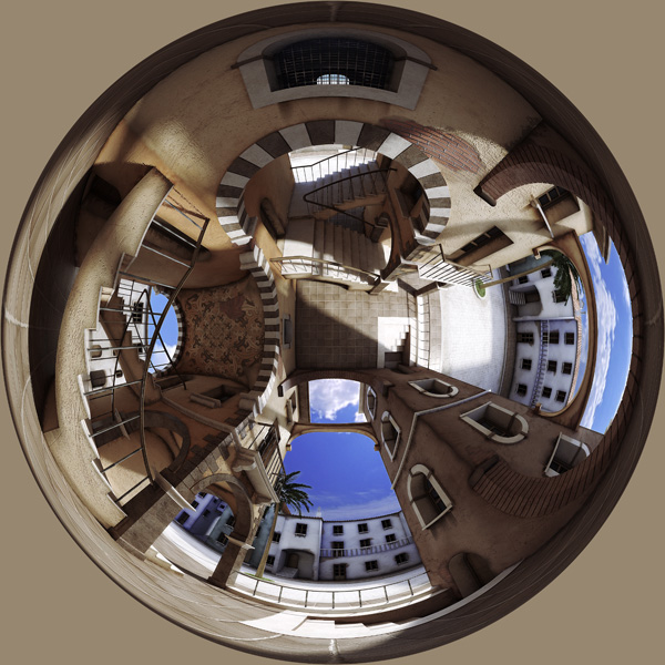 3d Escher High and Low